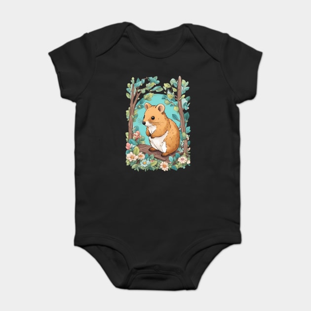 Cute Quokka Baby Bodysuit by animegirlnft